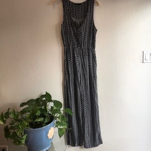 Size Medium black and white Romper